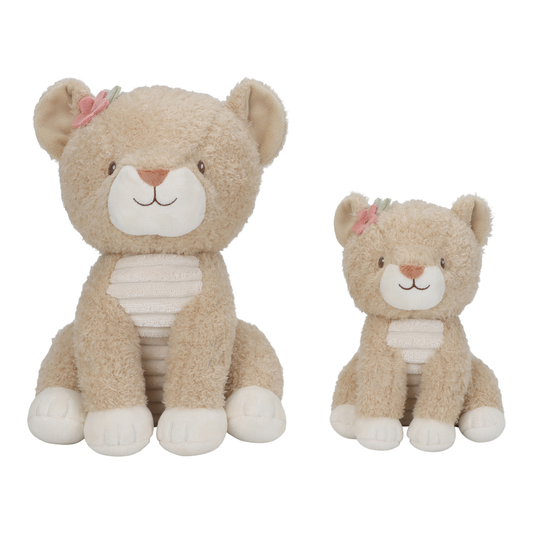 Knuffel Little Dutch Leeuwin Safari Friends Geel 25cm
