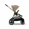 Wandelwagen Cybex Gazelle S Almond Beige/Beige - Taupe Frame