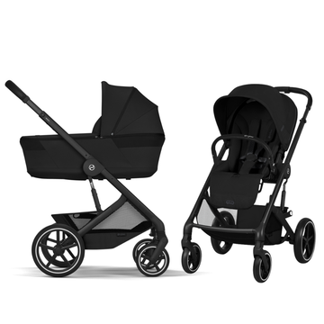 Kinderwagen Cybex Balios S Lux Moon Black/Black incl. Foldable Carrycot