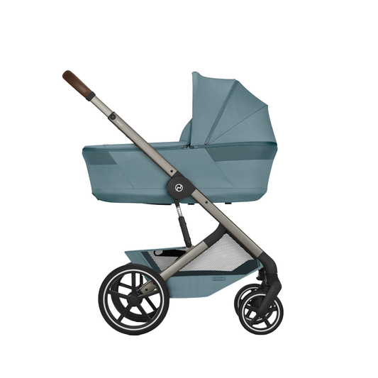 Kinderwagen Cybex Balios S Lux Stormy Blue/Light Blue incl. Foldable Carrycot