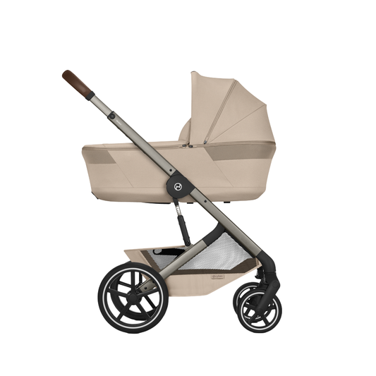 Kinderwagen Cybex Balios S Lux Almond Beige/Beige incl. Foldable Carrycot