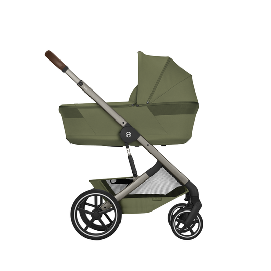 Kinderwagen Cybex Balios S Lux Moss Green/Khaki incl. Foldable Carrycot