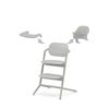 Kinderstoel Cybex Lemo 3-in-1 Suede Grey/Mid Grey met Babyset & Eetblad
