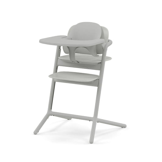 Kinderstoel Cybex Lemo 3-in-1 Suede Grey/Mid Grey met Babyset & Eetblad