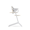 Kinderstoel Cybex Lemo 3-in-1 Sand White/White met Babyset & Eetblad
