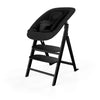 Kinderstoel Cybex CLICK & FOLD 4-in-1 Stunning Black/Black met Newbornset, Babyset & Eetblad