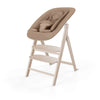 Kinderstoel Cybex CLICK & FOLD 4-in-1 All Natural/Light Natural met Newbornset, Babyset & Eetblad
