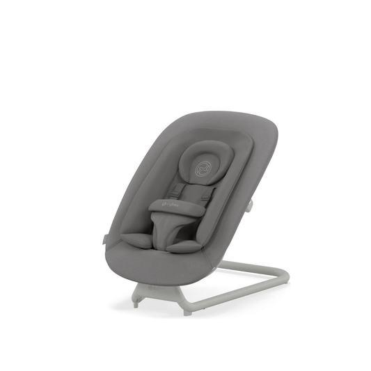 Newbornset Cybex Lemo/CLICK & FOLD Bouncer Suede Grey/Mid Grey