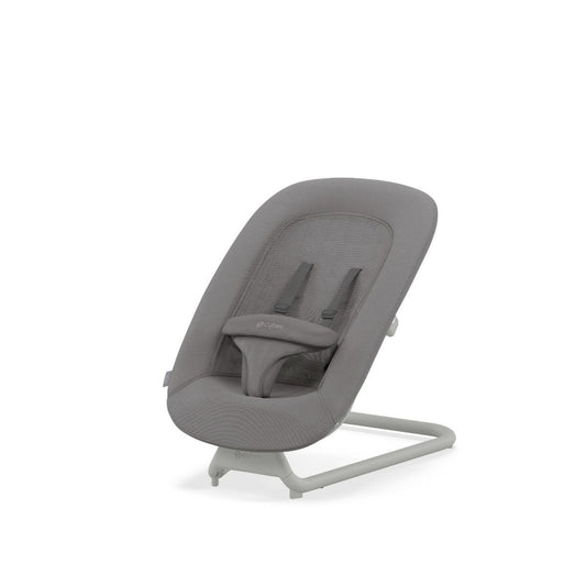 Newbornset Cybex Lemo/CLICK & FOLD Bouncer Suede Grey/Mid Grey