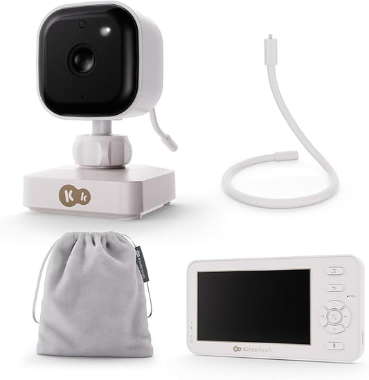Babyfoon Kinderkraft Niteeye Travel White
