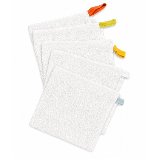 5x Spuugdoeken Smrt. 30x30 Off White