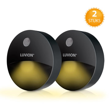 Nachtlampjes 2st. Luvion Black