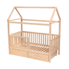 Peuterbed Smrt. Bedhuisje 80x160 Natural