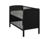 Meegroei Ledikant/Co-sleeper Colorfull Home Lya2 Beuken Black 60x120