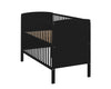 Meegroei Ledikant/Co-sleeper Colorfull Home Lya2 Beuken Black 60x120