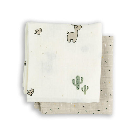 Swaddle Doek Done by Deer Lalee Sand 2st