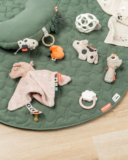 Rammelaar Done by Deer Tiny Rattle Sensory Farm Sand