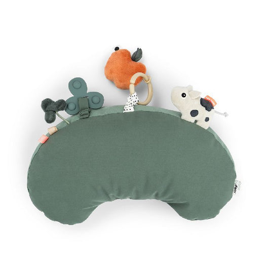 Activity Pillow Done by Deer Tiny Farm Green