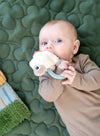 Rammelaar/Bijtring Sensory Sheepy Blue