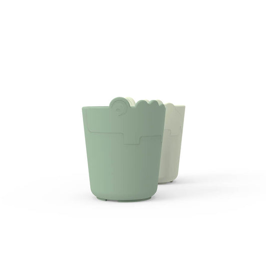 Beker Done by Deer Mini Mug Croco Green 2st
