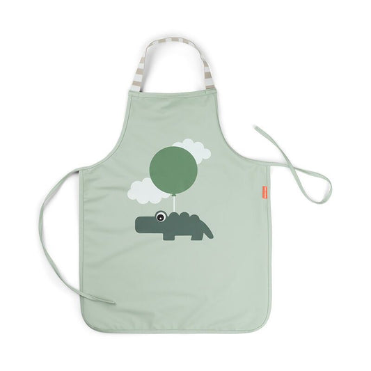 Schort Done by Deer Waterproof Happy Clouds Green