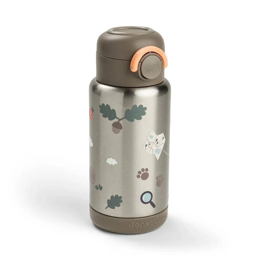 Thermos Rietjes Beker Done By Deer Tiny Trails Sand 340ml