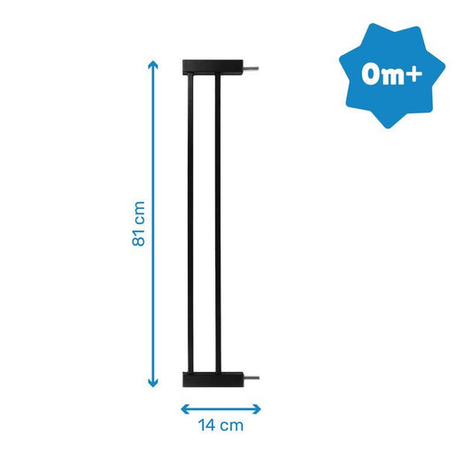 Verlengstuk Traphek Badabulle Safe & Pass 14cm Zwart