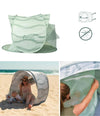 UV Strandtentje Babymoov Safe & Protect Green Lagoon