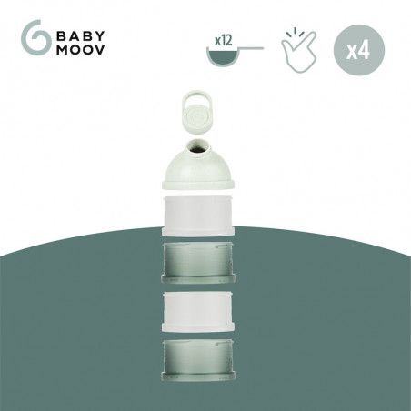 Melkpoedertoren Babymoov Babydose Green