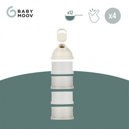 Melkpoedertoren Babymoov Babydose Sand