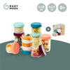 Bewaarpotjes Babymoov Babydols Glas 8 stuks