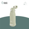 Flessenwarmer Babymoov Moov&Feed Sage Green