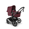 Kinderwagen Bugaboo Fox5 Renew Compleet Black/Dark Cherry