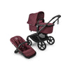 Kinderwagen Bugaboo Fox5 Renew Compleet Black/Dark Cherry