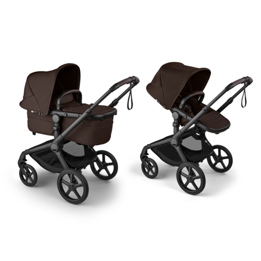 Kinderwagen Bugaboo Fox5 Renew Compleet Black/Cacoa Brown