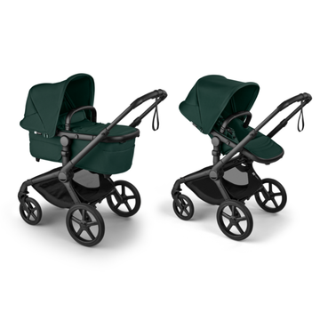 Kinderwagen Bugaboo Fox5 Renew Compleet Black/Fern Green