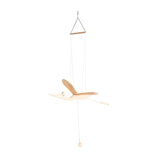 Houten Mobiel Quax Mini Bird Naturel