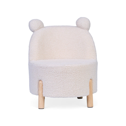 Kinderfauteuil Childhome Teddy Ecru