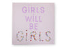 Schilderij Childhome Girls & Buttons 75 x 75cm