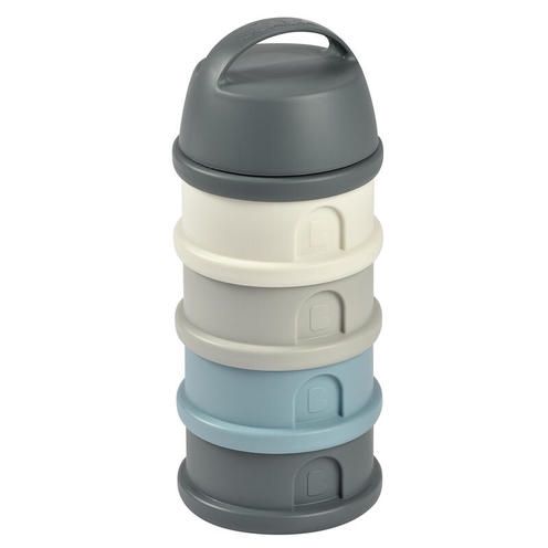 Melkpoedertoren Béaba Doseerdoos Mineral Grey/Blue