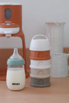 Doseerdoos Beaba Melkpoeder Cotton White/Terracota