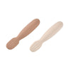Oefenlepels Béaba Siliconen Clay/Praline 2st