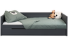 Bedbank Leonard BLN-kids Antraciet 90x200 incl. Onderbed