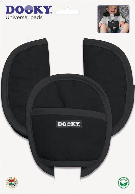 DOOKY Gordelbeschermers Universeel Zwart