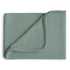 Deken Wieg Mushie Ribbed 80x100 Roman Green