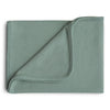 Deken Wieg Mushie Ribbed 80x100 Roman Green