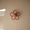 Bijtring / Rammelaar Mushie Daisy Blush