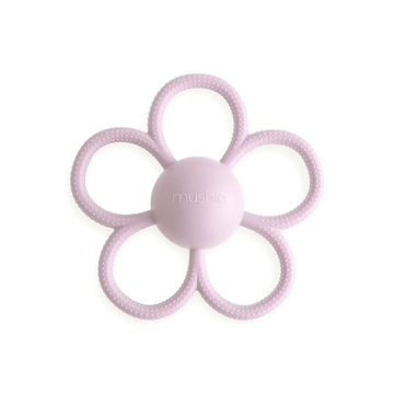 Bijtspeeltje/Rammelaar Mushie Daisy Soft Lilac