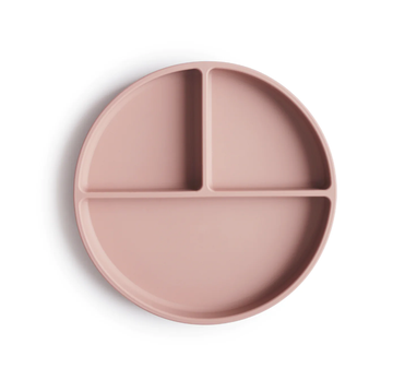 Bord Mushie Siliconen 3-vaks Blush