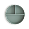 Bord Mushie Siliconen 3-vaks Cambridge Blue